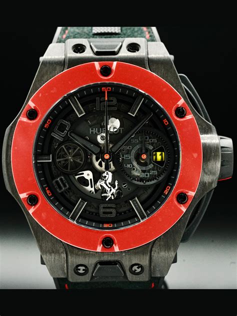 Hublot Big Bang Ferrari UNICO Carbon Red Ceramic 